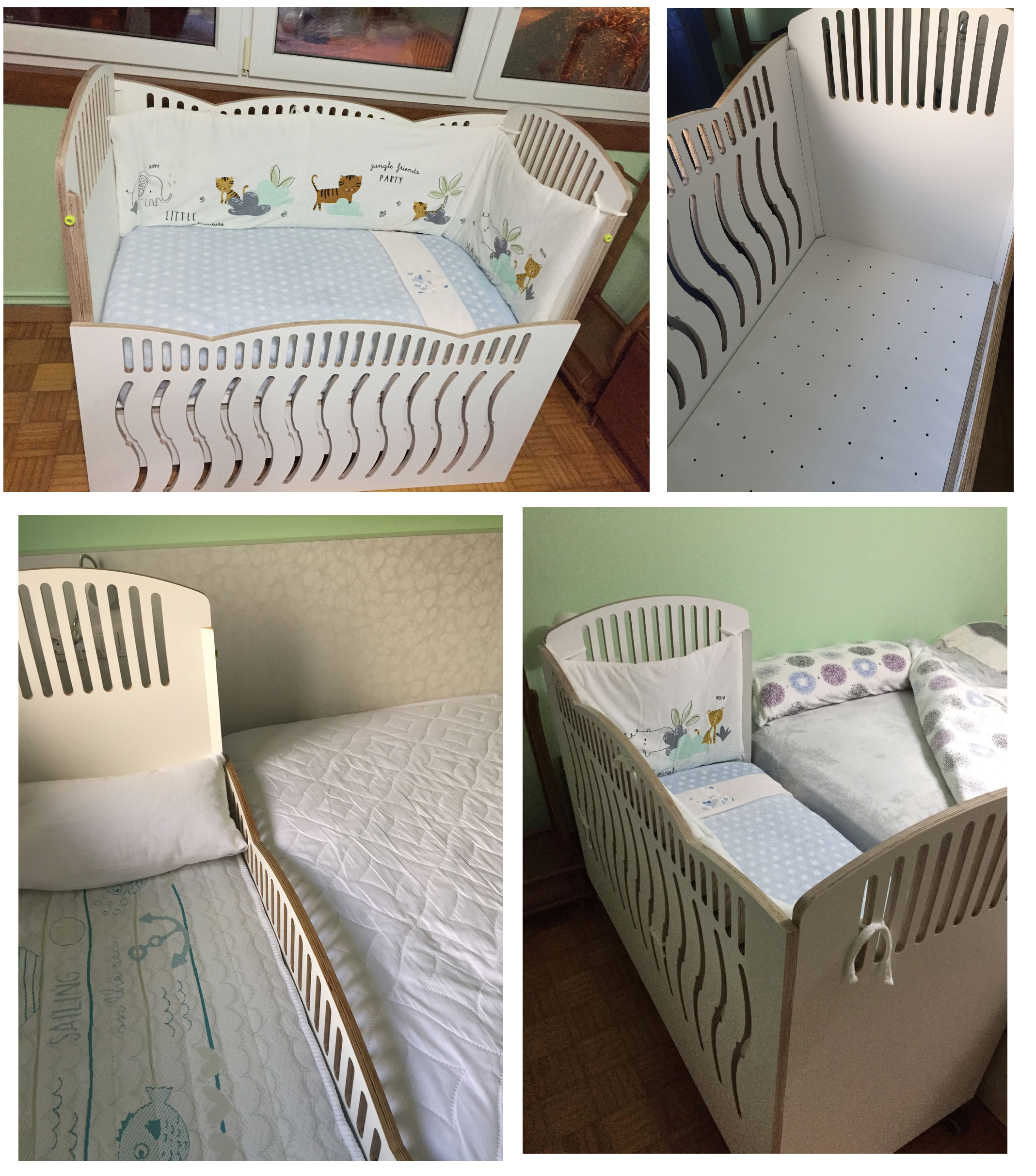 CUNA DE BEBE PERSONALIZADA ARCOVEN